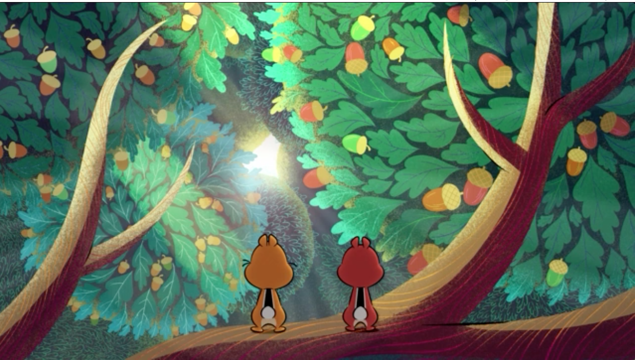 Chip n’ Dale’s long version of the credits